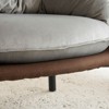 Karl Home Velvet  Lounge Chair Accent Chair - 3 of 4