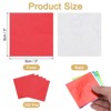 Unique Bargains Glossy Texture Square Party Aluminum Foil Candy Wrappers 100 Pcs - 2 of 4