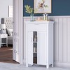RiverRidge Somerset Two-Door Bathroom and Laundry Storage Cabinet with Drawer and Adjustable Shelf - 2 of 4