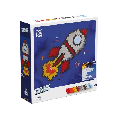 Plus-Plus Puzzle by Number Rocket 500 PC 3930