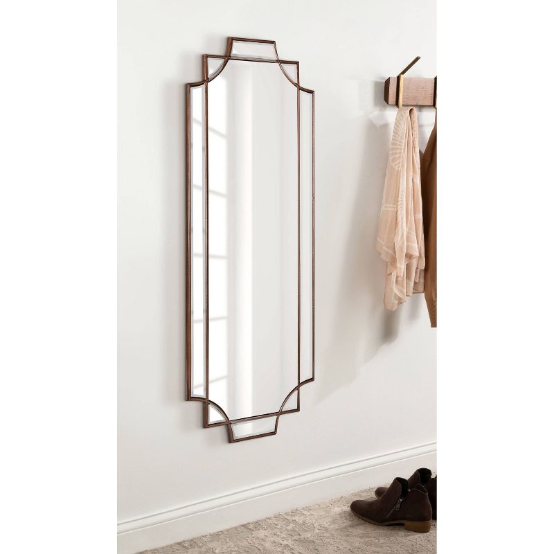 16&#34; x 42&#34; Minuette Decorative Framed Wall Mirror Bronze - Kate &#38; Laurel All Things Decor, 5 of 8