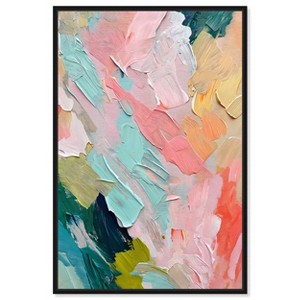 Art Remedy Pastel Layers Pastel Wall Art  Framed - 1 of 4