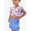 RuffleButts Girls Swim Bow Skirt Cover-Up - 3 of 4