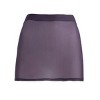 LECHERY Lustrous Sheer Micro Mini Skirt - 3 of 4