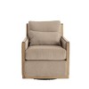 Okak Accent Chairs for Bedroom, 360 Degree Corduroy Swivel Barrel Chair, Leisure Arm Chair, Modern Oversized Accent Chair - 4 of 4