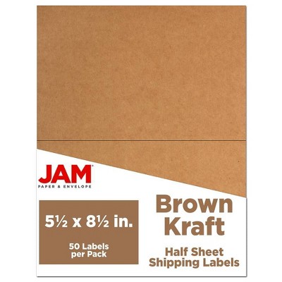 Jam Paper Basis 28lb Paper 8.5 X 11 50pk - Brown Kraft Paper Bag : Target