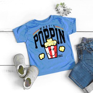 The Juniper Shop SmileyWorld What's Poppin Toddler Short Sleeve Tee - 1 of 4