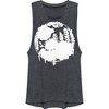 Juniors Womens Lost Gods Succulent Sketch Festival Muscle Tee - 2 of 4