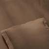 Egyptian Cotton 400 Thread Count Solid Duvet Cover Set by Blue Nile Mills - 4 of 4