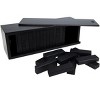 WE Games Black Wooden Blocks Stacking Tower Game with Black Wooden Box, 12 in. - 3 of 4
