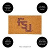 EvergreenNCAAFlorida State Seminoles Logo Natural Coir 28 x 16 Inches Indoor Outdoor Doormat - 4 of 4