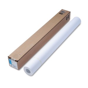 HP DesignJet Inkjet Large Format Paper, 4.5 mil, 36" x 150 ft, Coated White - 1 of 1