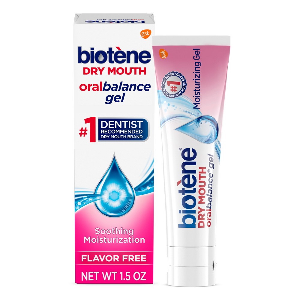 Photos - Toothpaste / Mouthwash Biotene OralBalance Moisturizing Gel Dry Mouth - Trial Size - 1.5oz