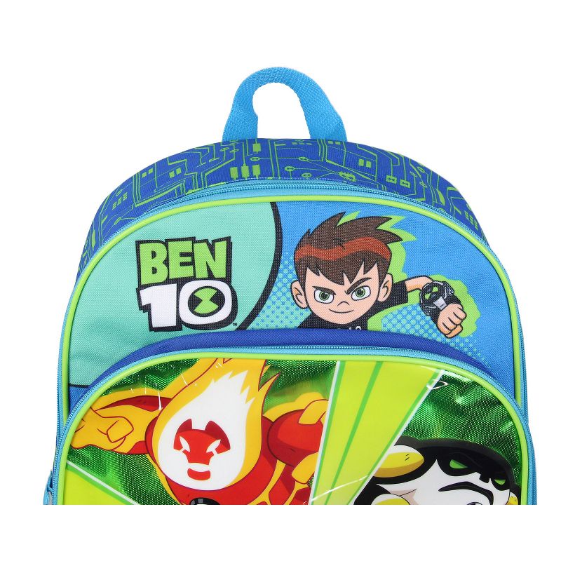 Ben 10 Backpack Omnitrix Omniverse 16" Alien Force Kids School Travel Backpack Multicoloured, 2 of 6
