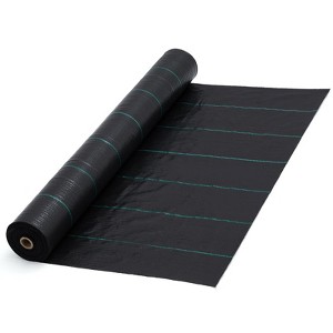 EcoSummer 3 x 300 ft Weed Barrier Fabric, Heavy Duty Landscape Ground Cover, 3.24 oz Gardening Fabric. - 1 of 4