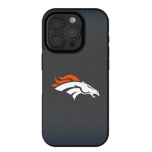 NFL AFC Teams Linen Bump Cell Phone Case for Apple iPhone - 1 of 4