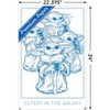 Trends International Star Wars: The Mandalorian: Grogu Moments - Cutest Unframed Wall Poster Prints - 3 of 4