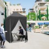 EAGLE PEAK 5x5 FT Pop up Canopy Instant Portable Tent with 4-Side Wall Panels - 2 of 4