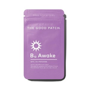 The Good Patch B12 Awake Plant-Based Vegan Wellness Patch - 4ct - 1 of 4