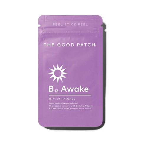 The Good Patch B12 Awake Plant-Based Vegan Wellness Patch - 4ct - image 1 of 4