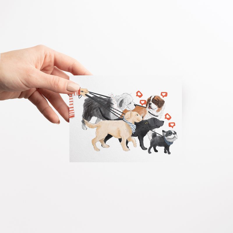 Easter Assorted Greeting Card Pack (3ct) "Easter Dogs, Likes, Golden Party" by Ramus & Co, 3 of 6