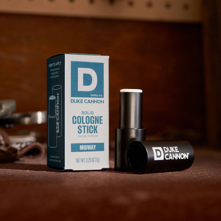 Duke Cannon Supply Co. Solid Cologne Stick - Midway - 0.3oz: Earthy Scent, Trial Size, 5 of 5