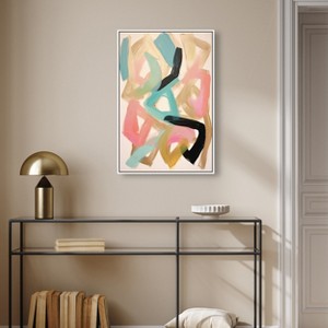 Art Remedy Gummy Candy Contemporary Shapes Abstract Wall Art Framed - 1 of 4