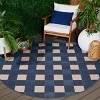 Courtyard CY6443 Power Loomed UV Resistant, Stain Resistant, Non-Shedding Indoor/Outdoor Rugs - Safavieh - 2 of 3