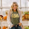 Simply Sage Market Women's Fall Vibes Retro Puff Print Short Sleeve Graphic Tee - 2 of 4