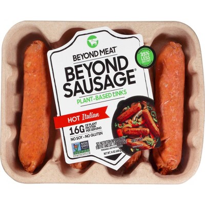 Beyond Meat Beyond Sausage Plant-Based Hot Italian Dinner Sausage Links - 14oz