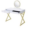 CAVINAS Vanity Desk with Mirror Modern Bedroom Furniture with Storage Drawers Desk with Drawers for Bedroom - 2 of 4