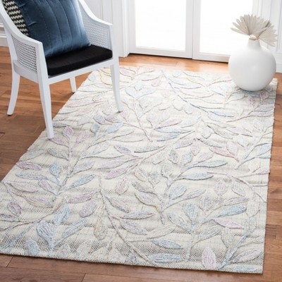 Southampton 5' x 8' Purple and Blue Hand-Tufted Wool Area Rug