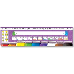North Star Teacher Resources Traditional Manuscript Desk Plates, 19" x 5", Pack of 36 - 1 of 1