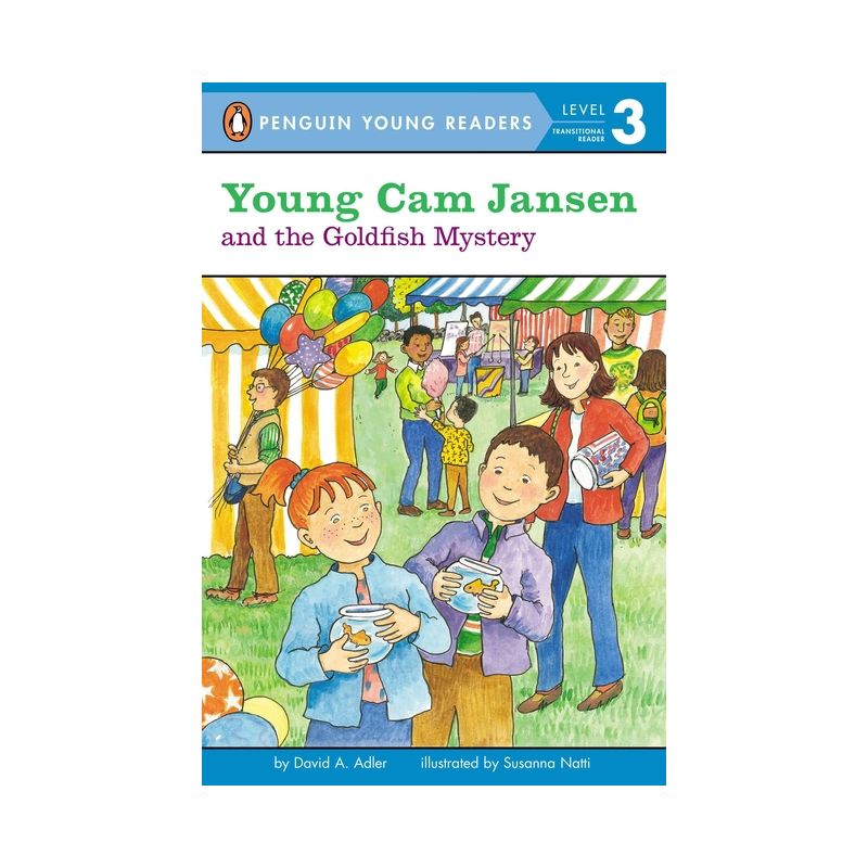 Young CAM Jansen and the Goldfish Mystery - by  David A Adler (Paperback), 1 of 2