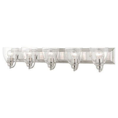 Livex Lighting Birmingham 5 - Light Vanity in  Brushed Nickel