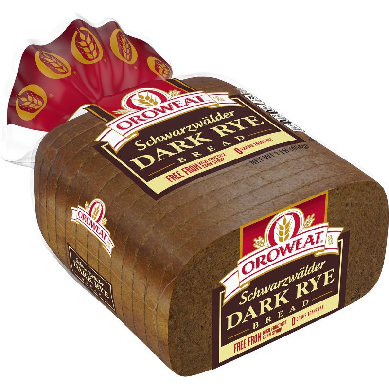 Oroweat Dark Rye Bread - 16oz, 3 of 6