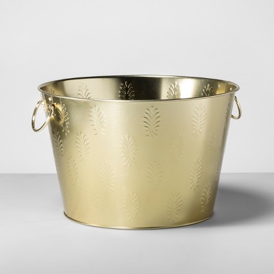 Metal Beverage Tub With Handles 6gal Gold Opalhouse