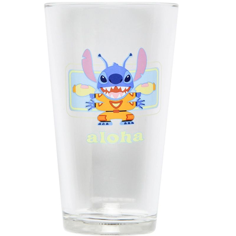 Disney Lilo and Stitch 3 Pairs of Socks And Pint Glass Gift Set Bundle Multicoloured, 2 of 7