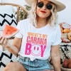Simply Sage Market Women's Where's My Cabana Boy Short Sleeve Graphic Tee - M - White - 2 of 3