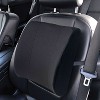 PharMeDoc High Density Memory Foam Lumbar Support Cushion for Office Chair & Car Seat - Orthopedic & Ergonomic Pillow Design - 2 of 4