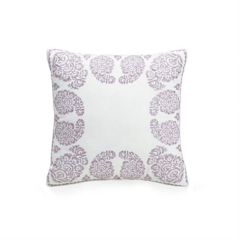 Indigo Bazaar 5pc Socorro Comforter & Sham Bedding Set Light Purple/Ivory, 3 of 7
