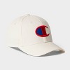 Champion Adult Classic Twill Baseball Hat - Cream - 3 of 4