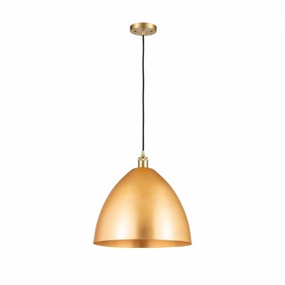 Metal Bristol - 1 Light Mini Pendant In Industrial Style-18.75 Inches Tall and 16 Inches Wide