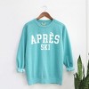 Simply Sage Market Women's Garment Dyed Graphic Sweatshirt Apres Ski University - 3 of 3