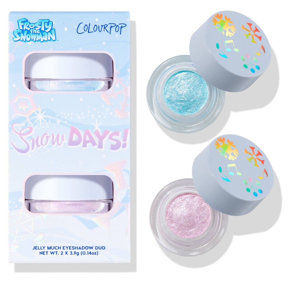 ColourPop Frosty Jelly Much Eyeshadow Duo - Snow Days - 0.46 oz