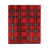 Hudson Baby Unisex Baby Silky Plush and Coral Fleece Blanket, Rudolph, 30x36 inches - 4 of 4
