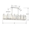 Crystorama Lighting Watson 6 - Light Chandelier in  Polished Nickel - 3 of 4