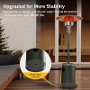 East Oak 50000 BTU Torch Patio Propane Outdoor Portable Heater Green: Iron Frame, 10ft Heat Radius, No Tools Assembly - 3 of 4
