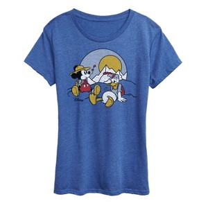 Women's - Disney - Mickey & Friends Short Sleeve Graphic T-Shirt - 1 of 4
