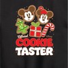 Boys' - Disney - Mickey and Minnie Official Cookie Taster Christmas Graphic Long Sleeve Fleece Sweatshirt - 2 of 4